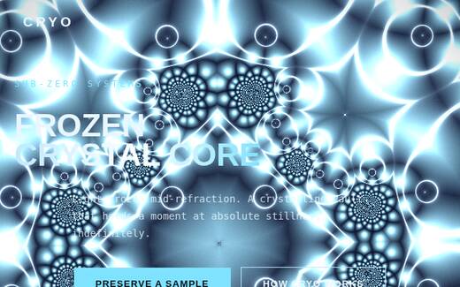 Frozen Crystal Core design direction