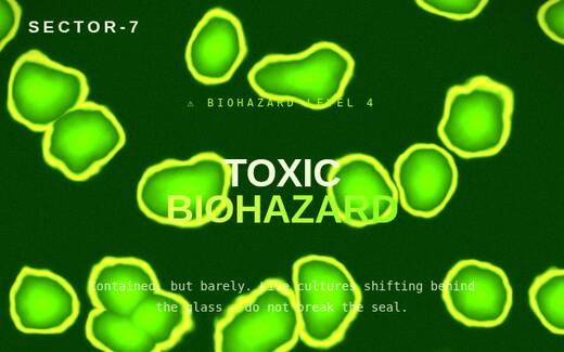 Toxic Biohazard design direction