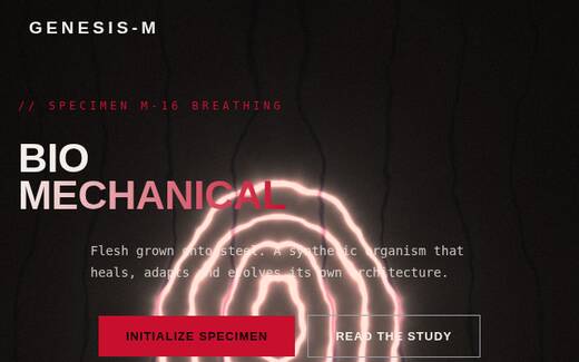 Biomechanical Organism design direction