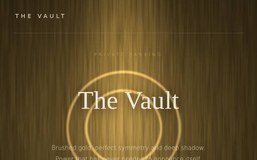 The Vault design direction