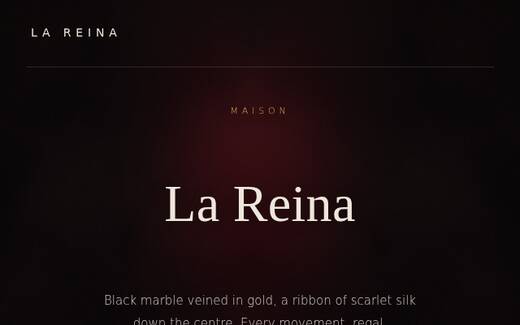 La Reina design direction