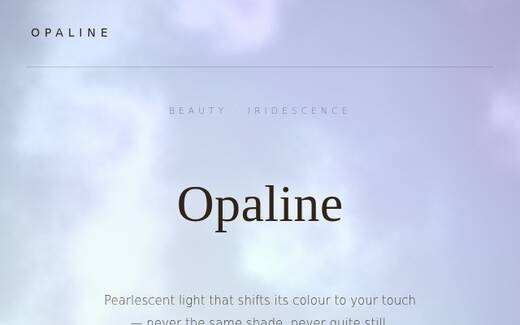 Opaline design direction